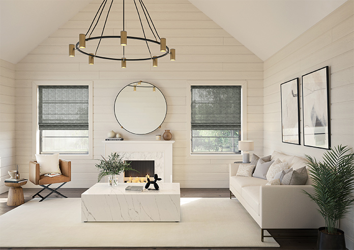 Tucson Voile, Mercury - Roman Blind - Image 8